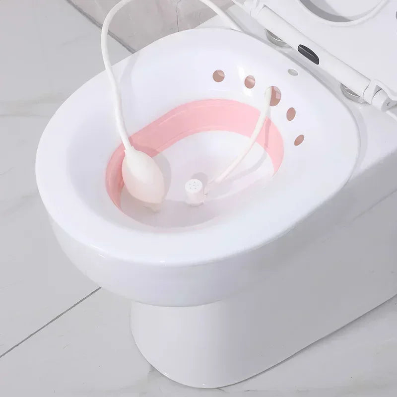 Bain de siège apaisant pour soins post-partum