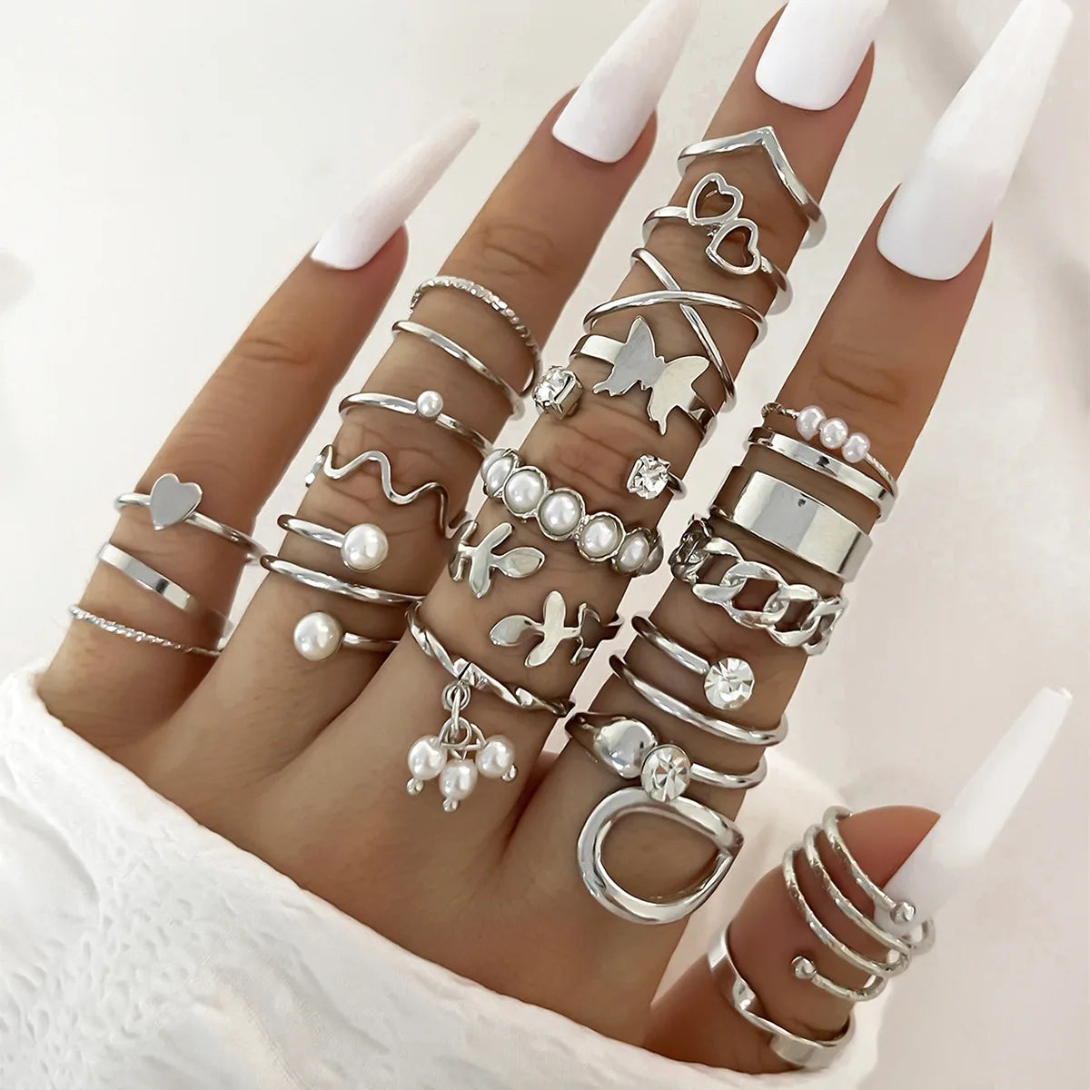 Set de Bagues Femme Élégantes