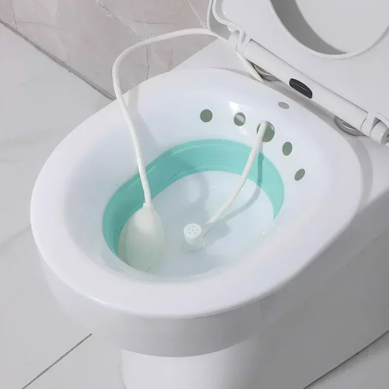 Bain de siège apaisant pour soins post-partum