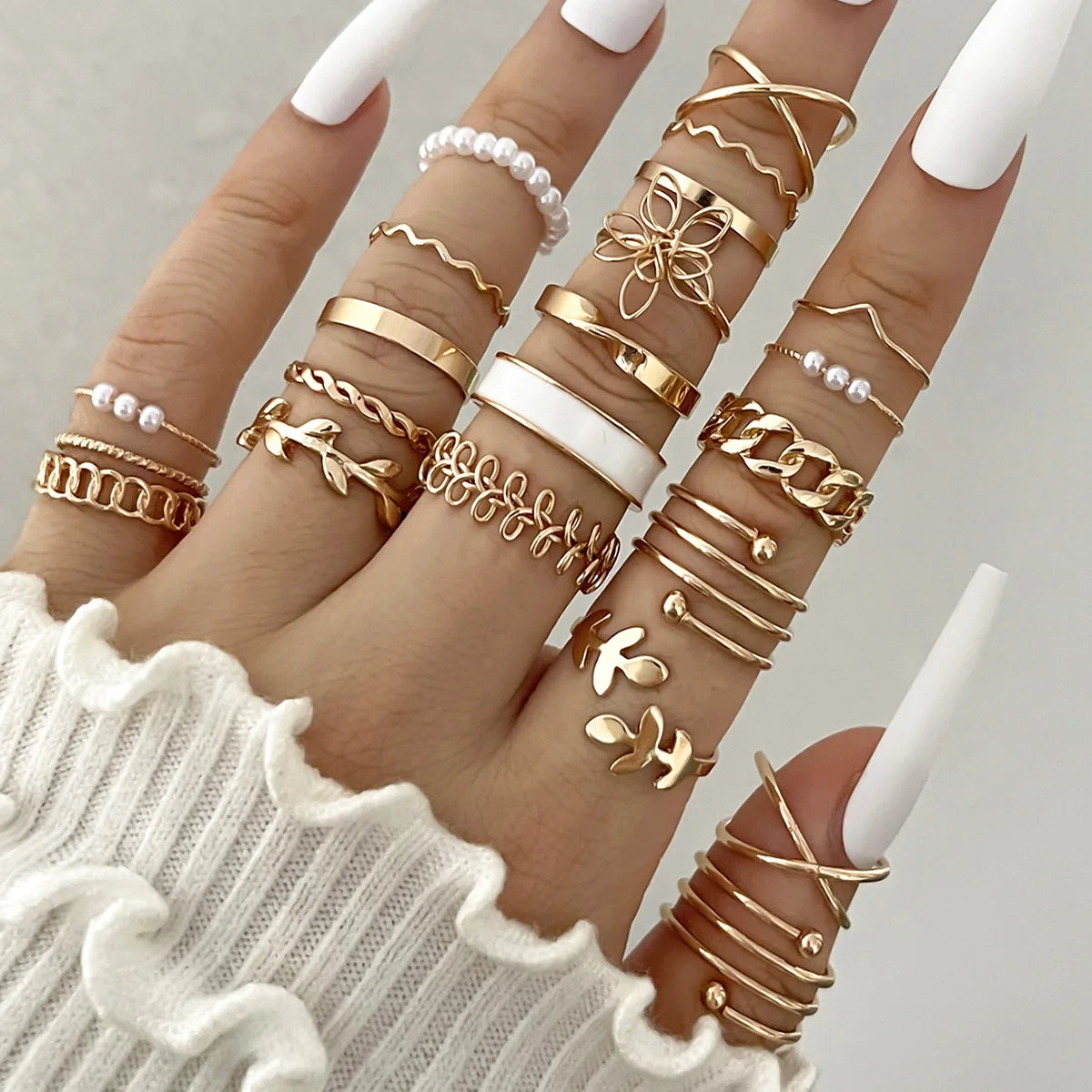 Set de Bagues Femme Élégantes