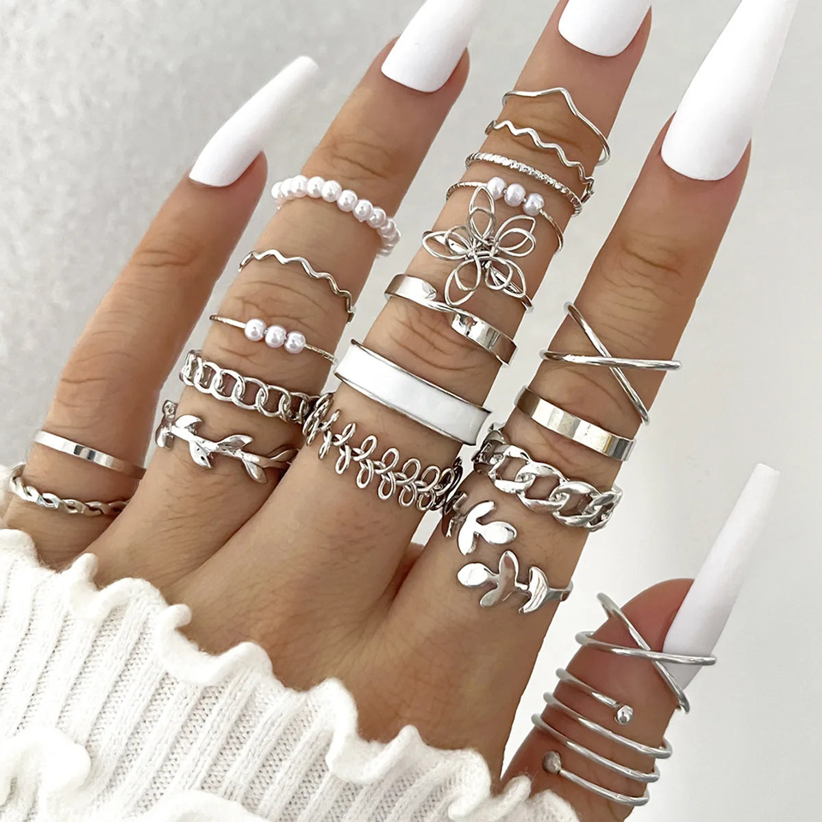 Set de Bagues Femme Élégantes