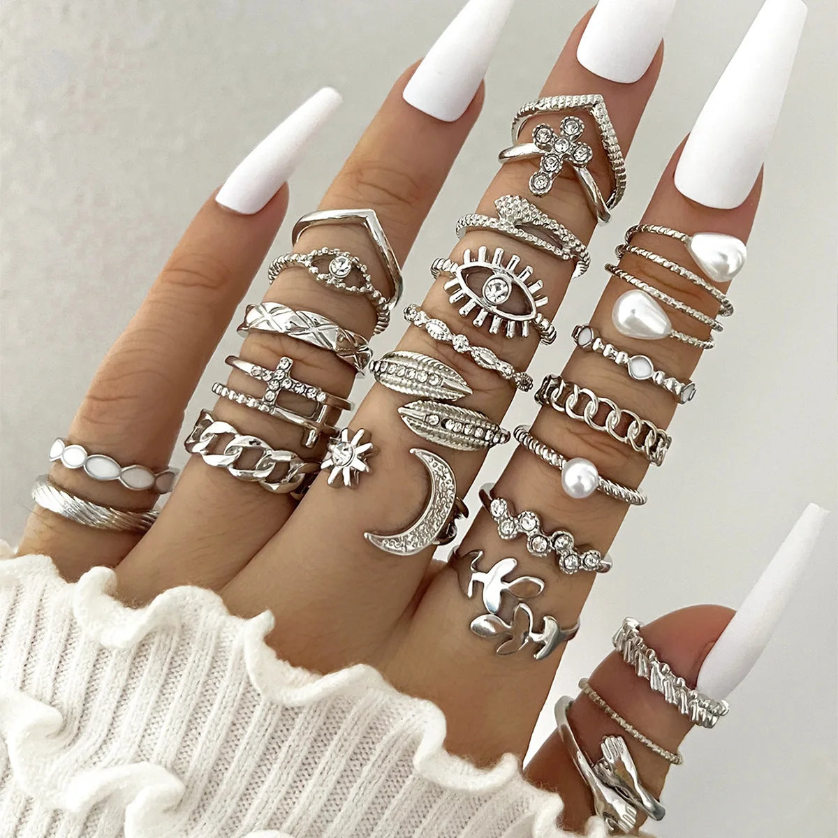 Set de Bagues Femme Élégantes