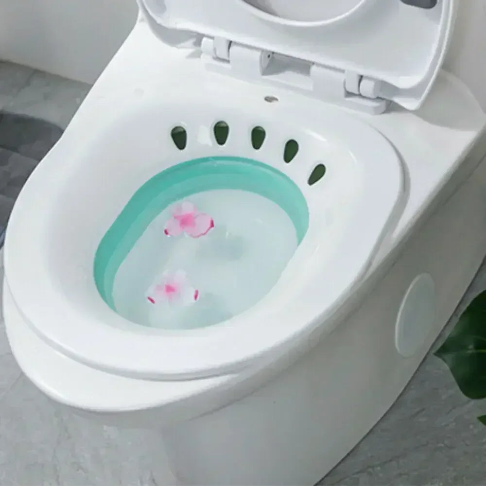 Bain de siège apaisant pour soins post-partum